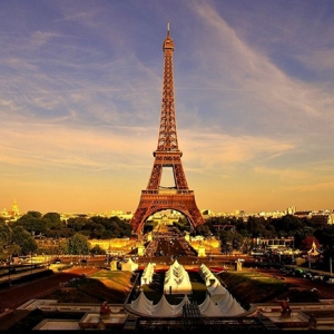 夜游巴黎+埃菲尔铁塔
