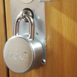 Noke智能挂锁体验 外观低调使用安全方便